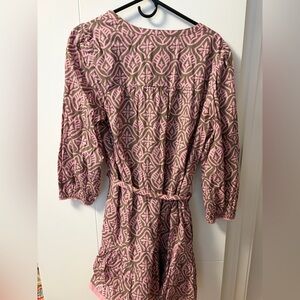 Velvet by Graham & Spencer Pink and Brown Dress
